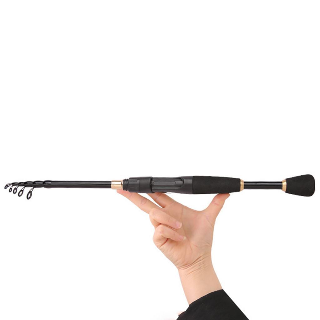 Fishing Rod Portable Telescopic Fishing Pole for Fishing Steelhead 5.2Ft