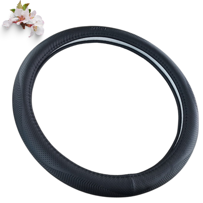 Bọc vô lăng cao cấp Macsim mã L17T -size 39 inch  chất liệu da thật - Khâu tay 100% phù hợp các loại xe bán tải cỡ lớn, xe SUV