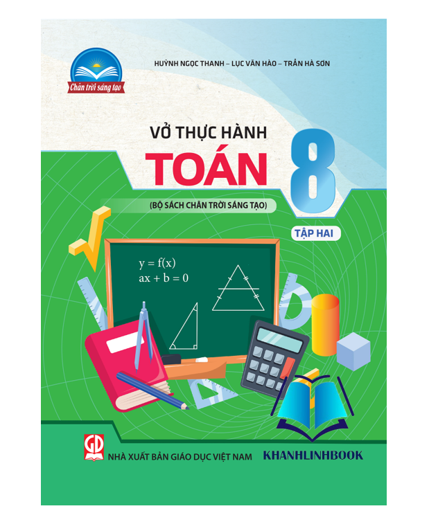 Sách - Combo Vở thực hành Toán 8 - Tập 1 + 2