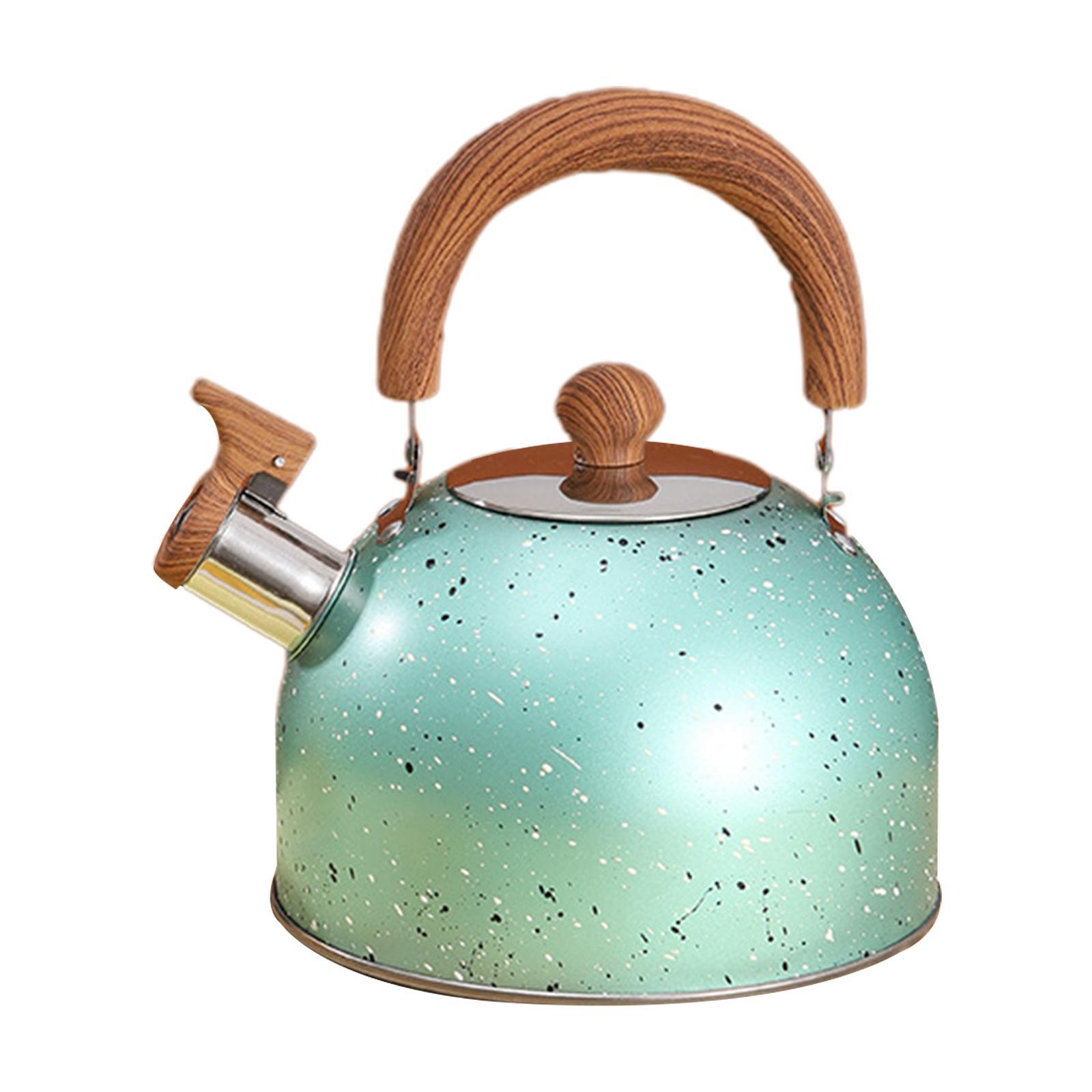 Whistling Kettle Anti Cookware Teakettle for Boiling Water Induction Cookers
