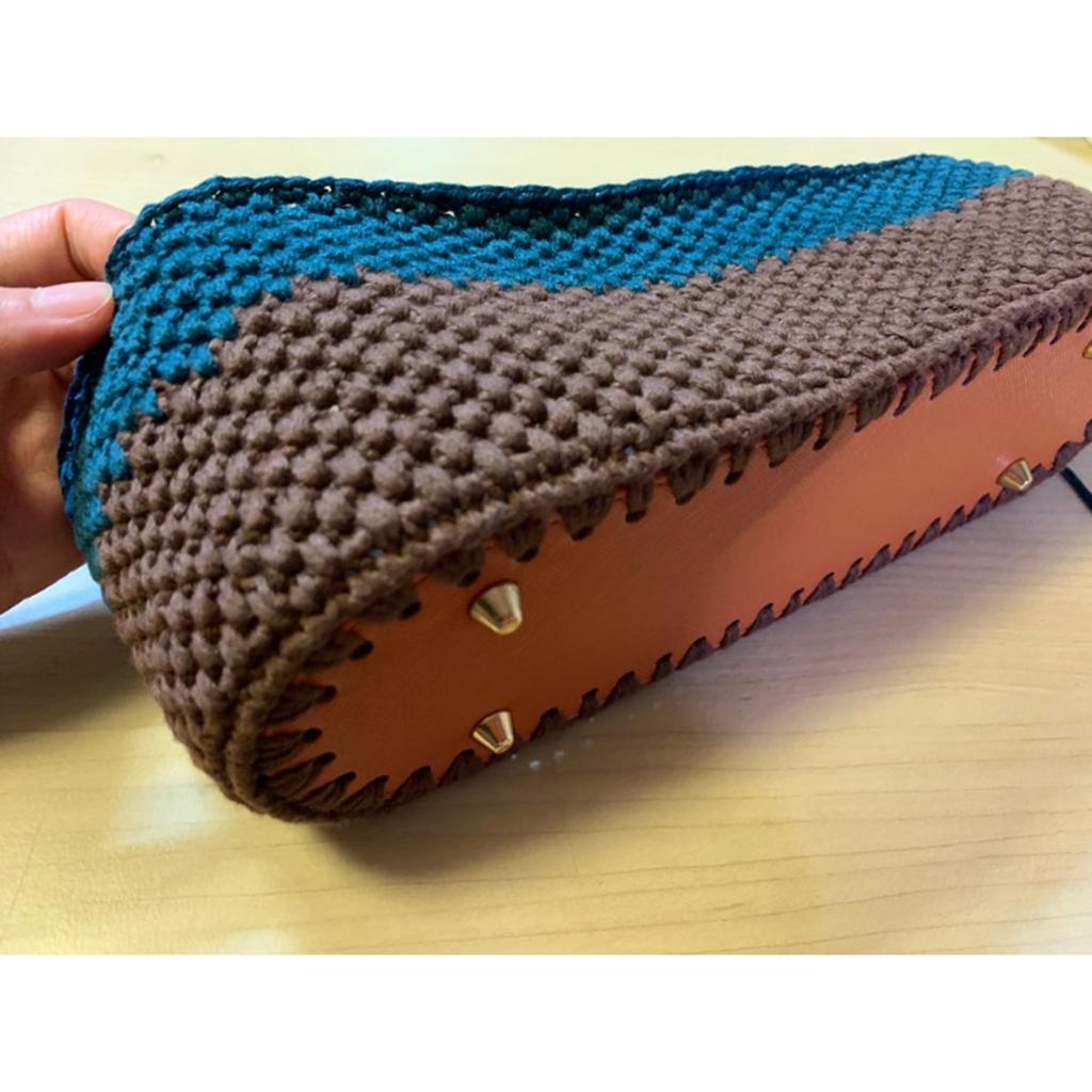 5x Crochet Bag Bottom Pad Mat Weaving Bag Insert Cushion