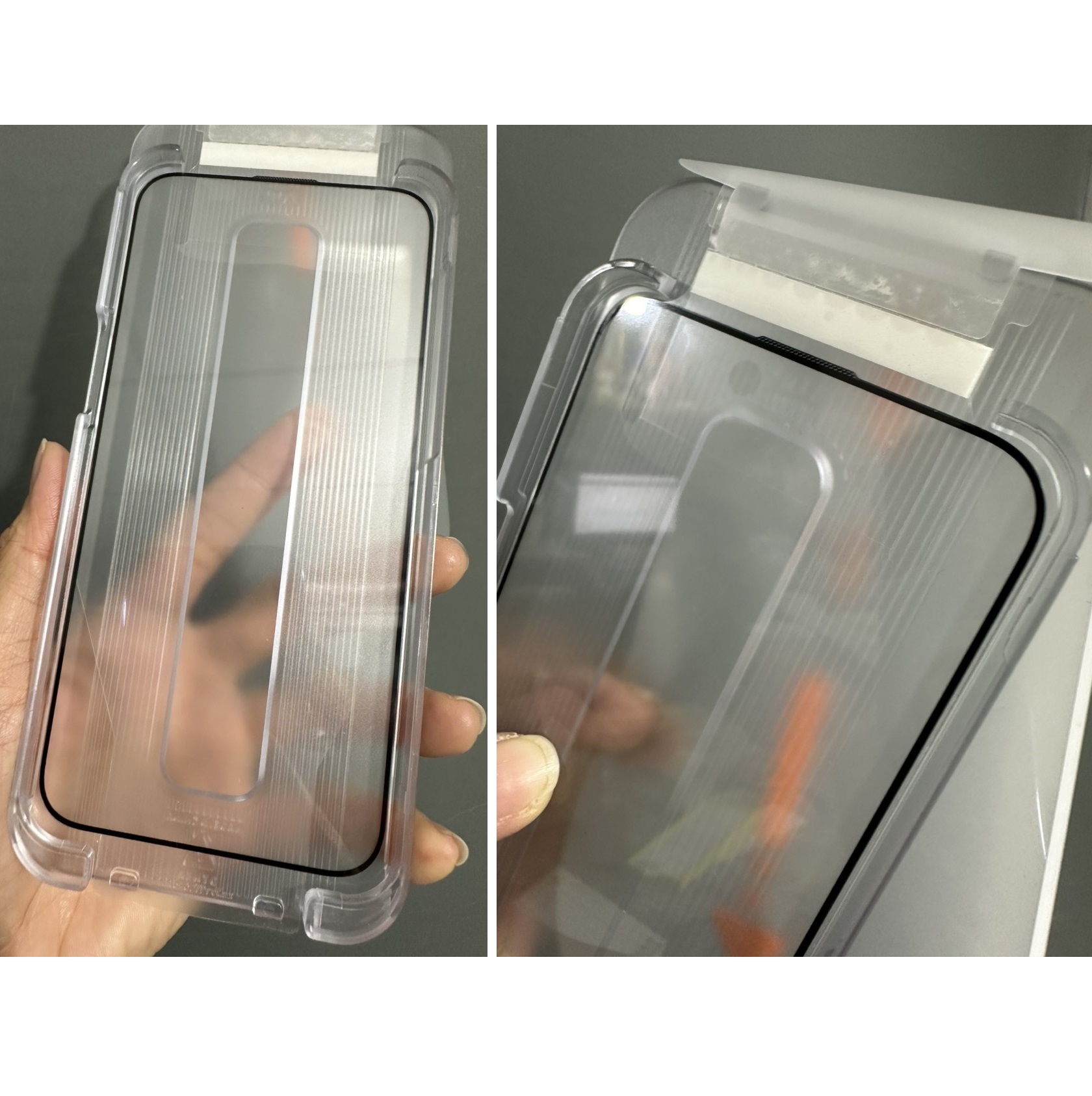 Kính cường lực full màn chống chói có màng loa cho iP 15 Series Baseus Anti-Glare Screen Protector _ Hàng chính hãng