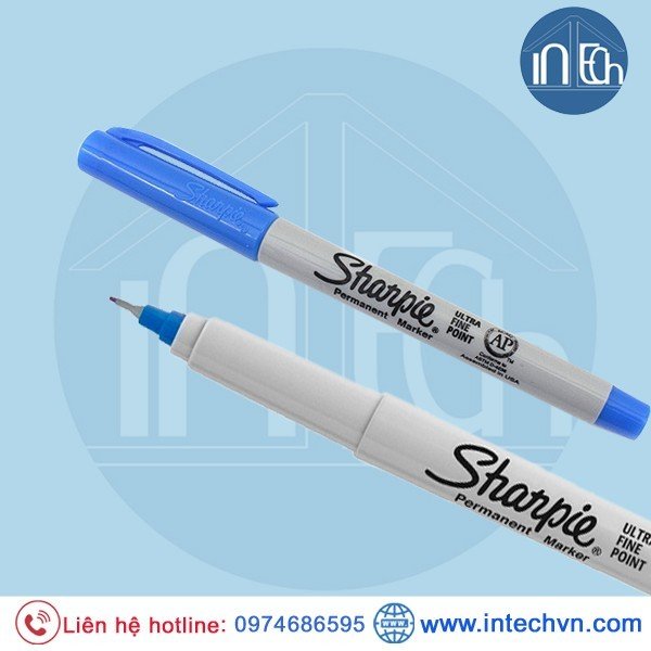 Bút Lông Dầu Sharpie Ultra Fine 0.5mm (Bút vẽ trên mọi chất liệu)