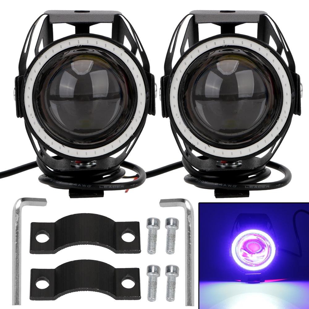 Set 2 Đèn Pha Led U7 125w Cho Xe Mô Tô