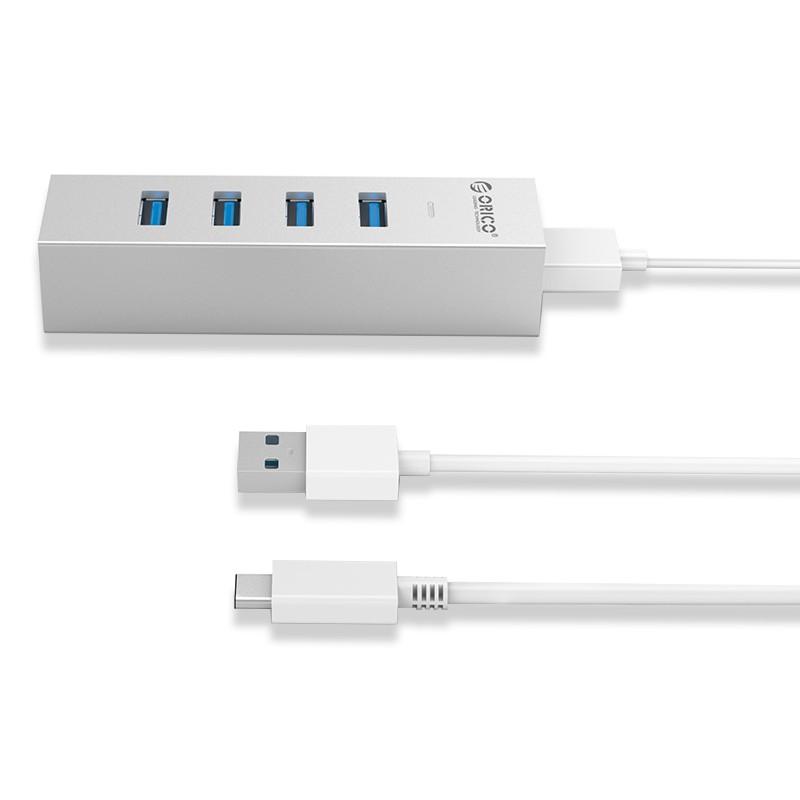 Hub 4 cổng USB 3.0 Type C Orico ASH4-U3