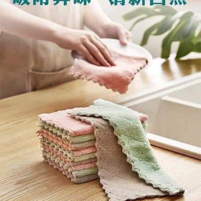 Khăn lau bếp đa năng 2 mặt