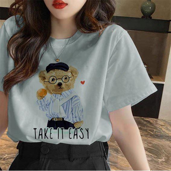 Áo Thun Nữ có BigSize, đủ size Từ S Đến 8XL, Áo Phông nữ cotton, Mặc Mịn Thoáng Mát-Thời Trang Waoo, Mẫu ATNN541