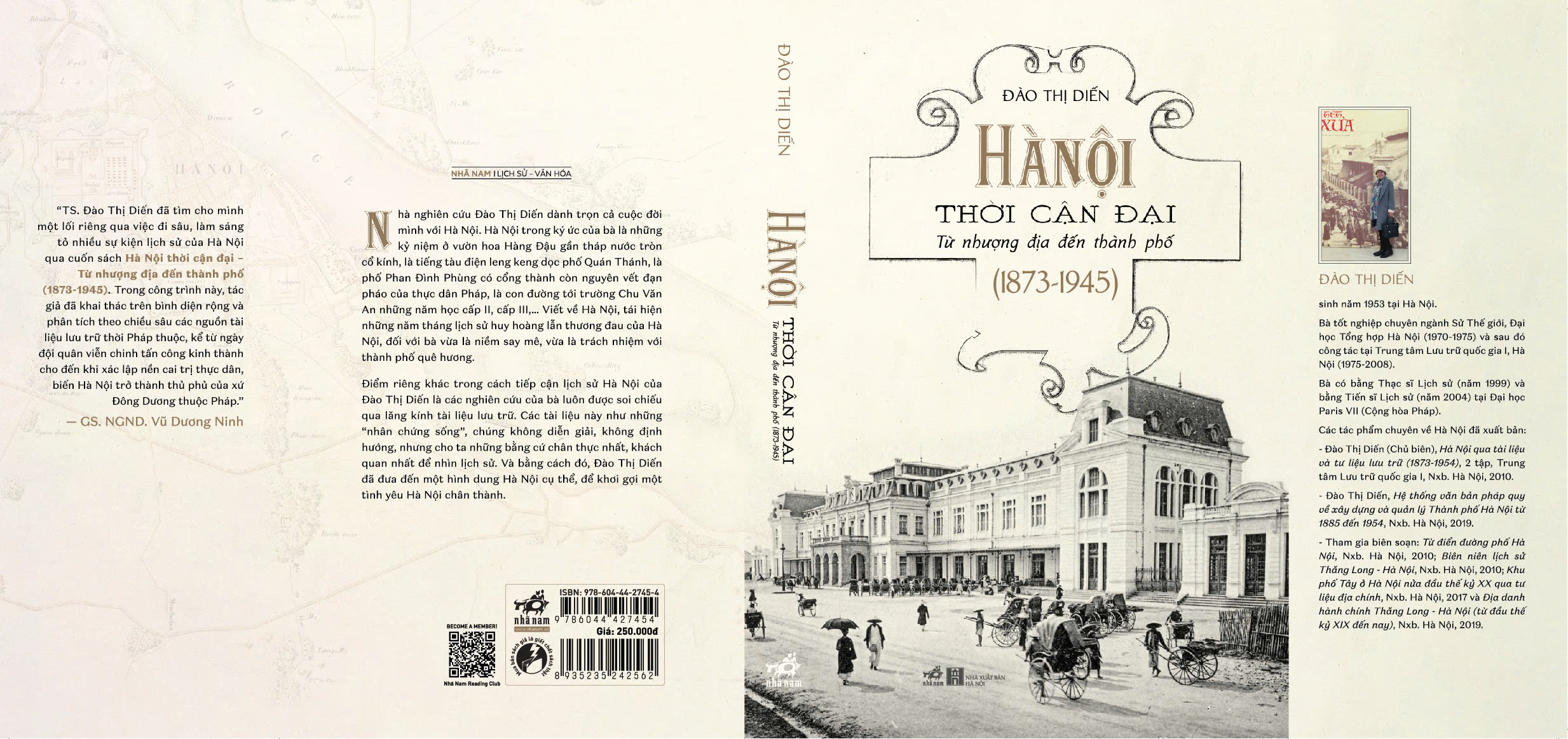 Sách - Hà Nội thời cận đại (Từ nhượng địa đến thành phố 1873-1945) (Nhã Nam Official)