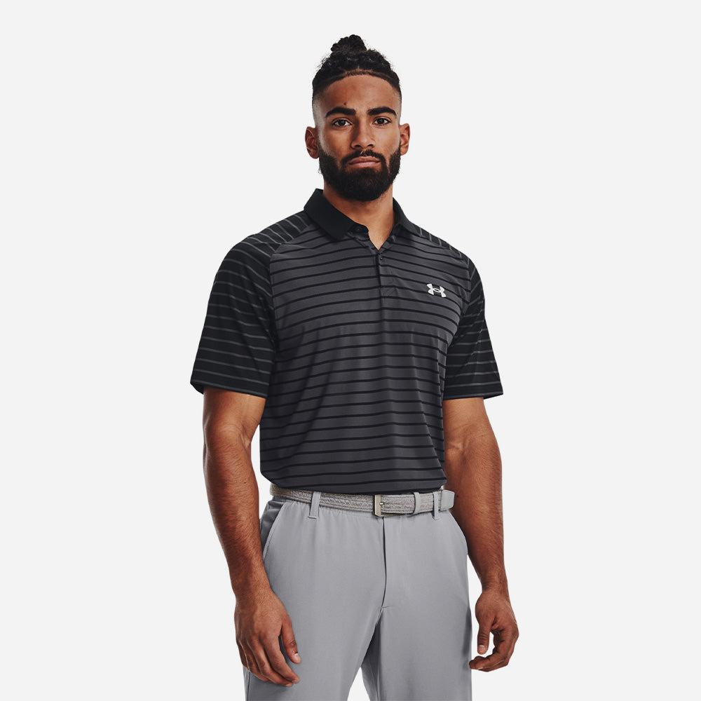 Áo tay ngắn thể thao nam Under Armour Iso-Chill Mix Stripe Polo - 1370092-001