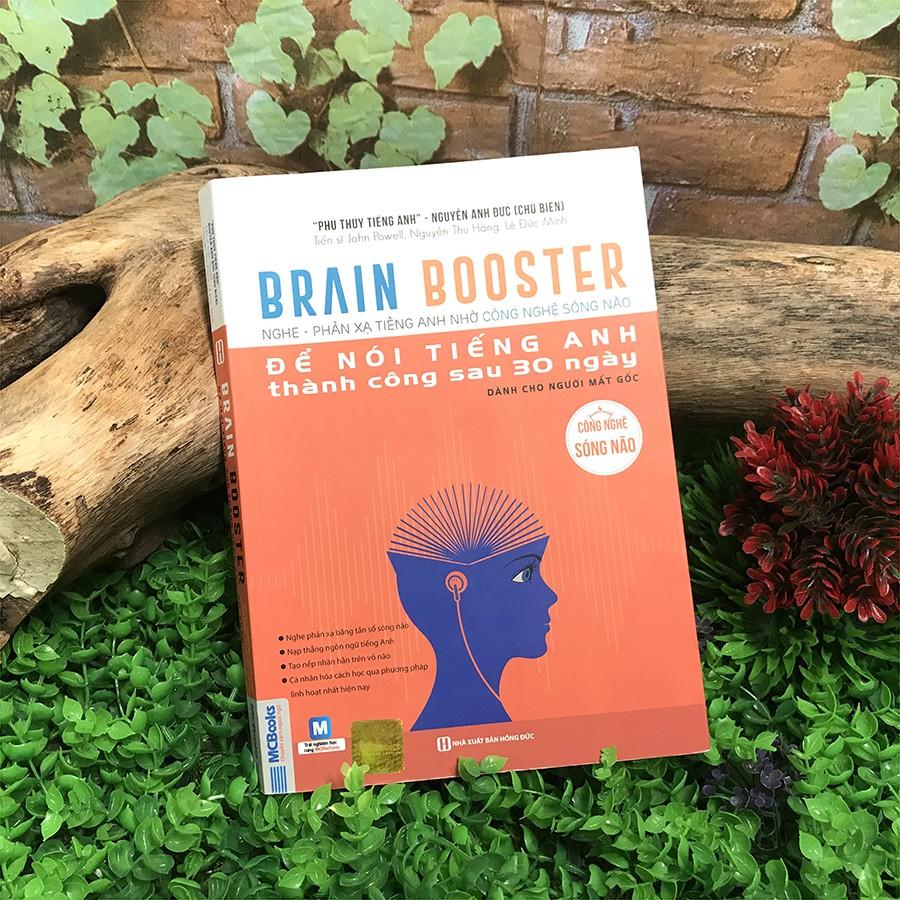 Sách - Brain Booster - Nghe - Phản Xạ Tiếng Anh Nhờ Công Nghệ Sóng Não