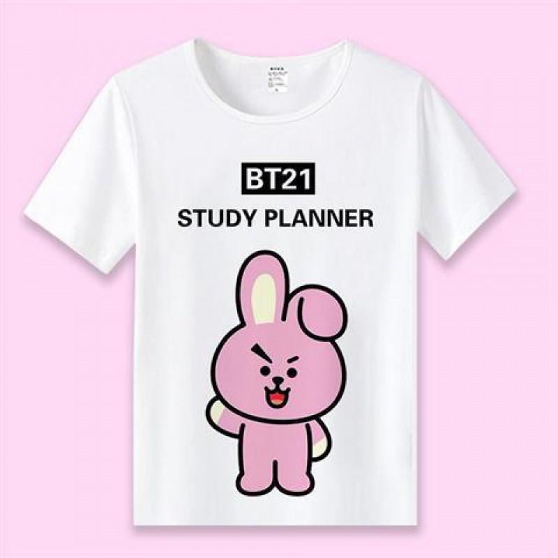Áo phông BT21 BTS in hình thỏ Cooky
