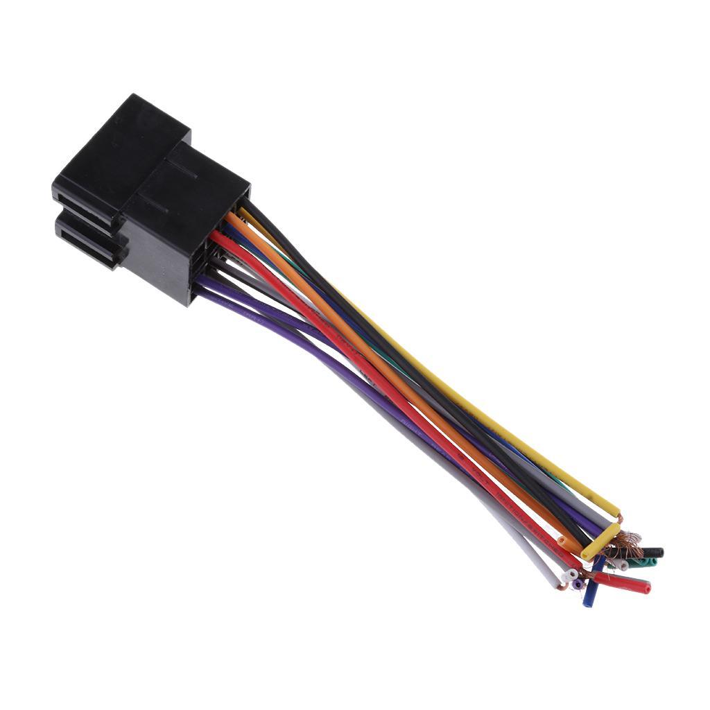Universal Car  Wiring Harness   Radio Adapter Female Socket