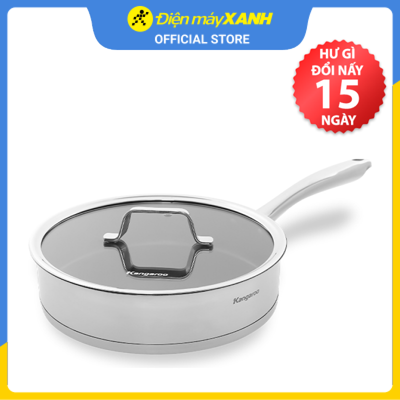 Chảo inox Kangaroo chống dính KG01F126 (size