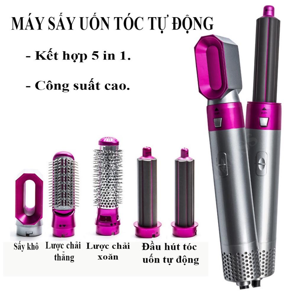 [KOSUYTU] Máy Làm Tóc Đa Năng 5 in 1 Hot Air Styper - Sấy, Uốn Phồng, Uốn Xoăn, Tạo Sóng, Chải Thẳng