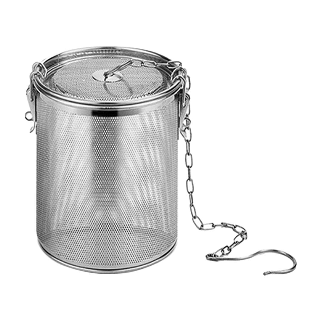 Tea Ball Strainer 2x 0.7L Stainless Steel Spice Seasoning Strainer