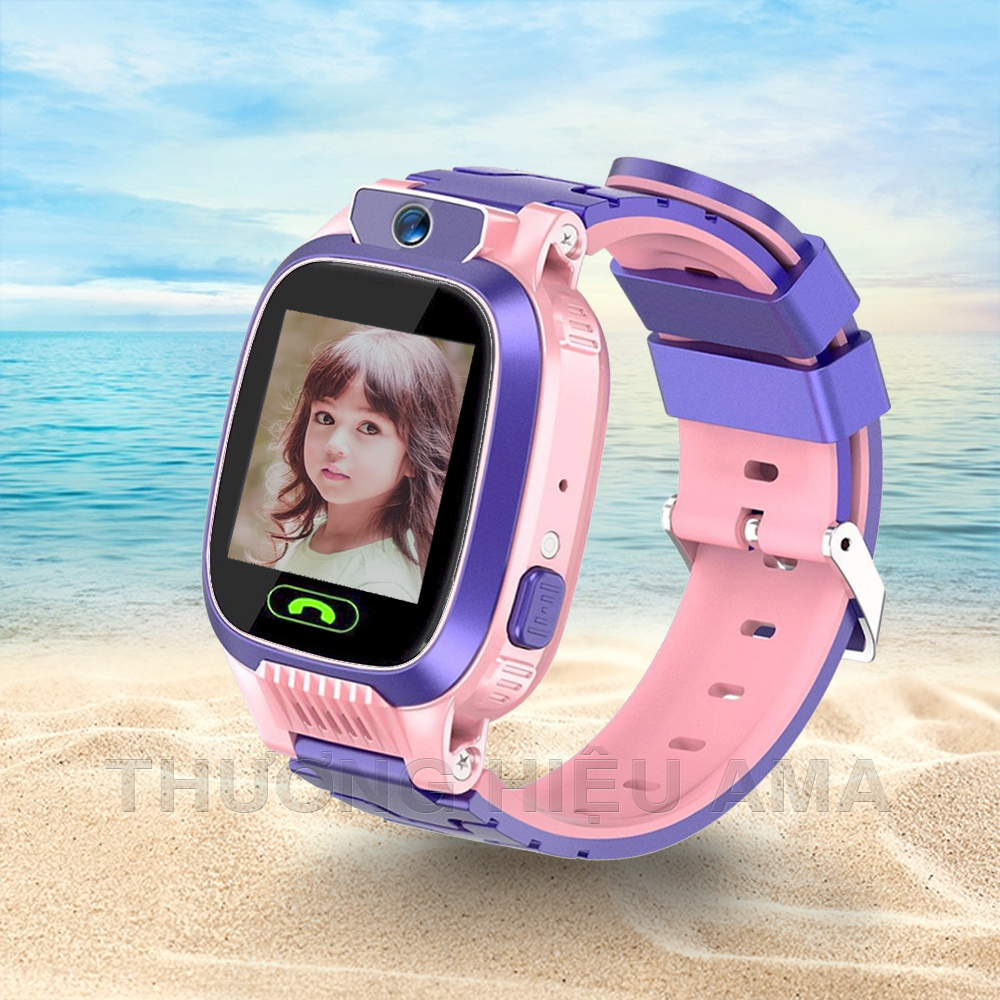 Đồng Hồ Thông Minh Định vị Trẻ em AMA Watch Y79 Pin khỏe Ngôn ngữ Tiếng Việt sài Sim 4G gọi Điện thoại 2 chiều Hàng nhập khẩu