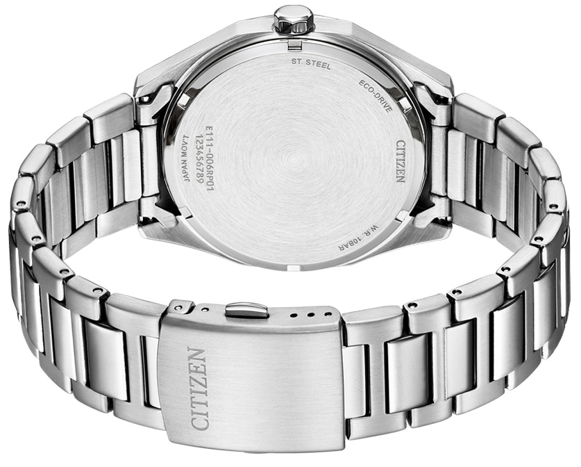 Đồng Hồ Nam Citizen Eco-Drive Dây Thép Không Gỉ BM7600-81E - Mặt Đen (41mm)