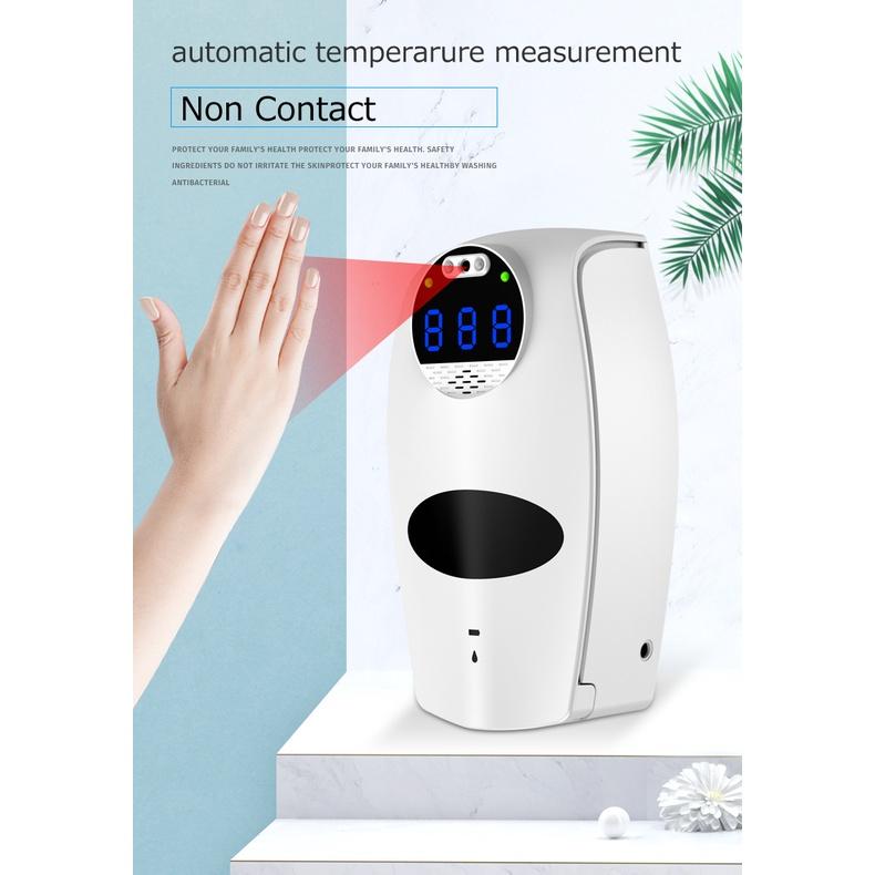 Nhiệt kế 2 trong 1 N06 Pro Nhiệt kế kỹ thuật số không tiếp xúc Có thể lắp cùng với nước rửa tay Cảm biến thông minh