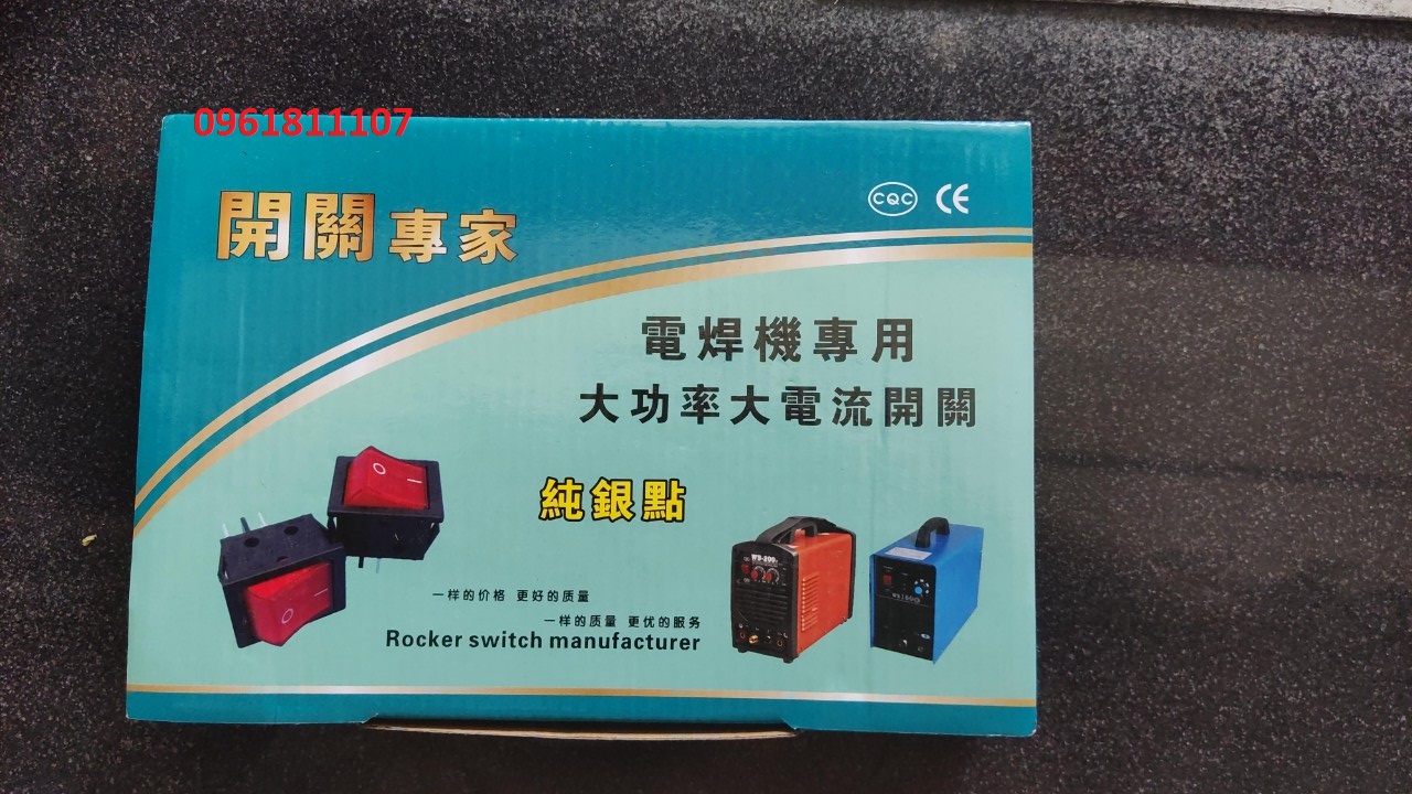 Công tắc máy hàn 30A có đèn