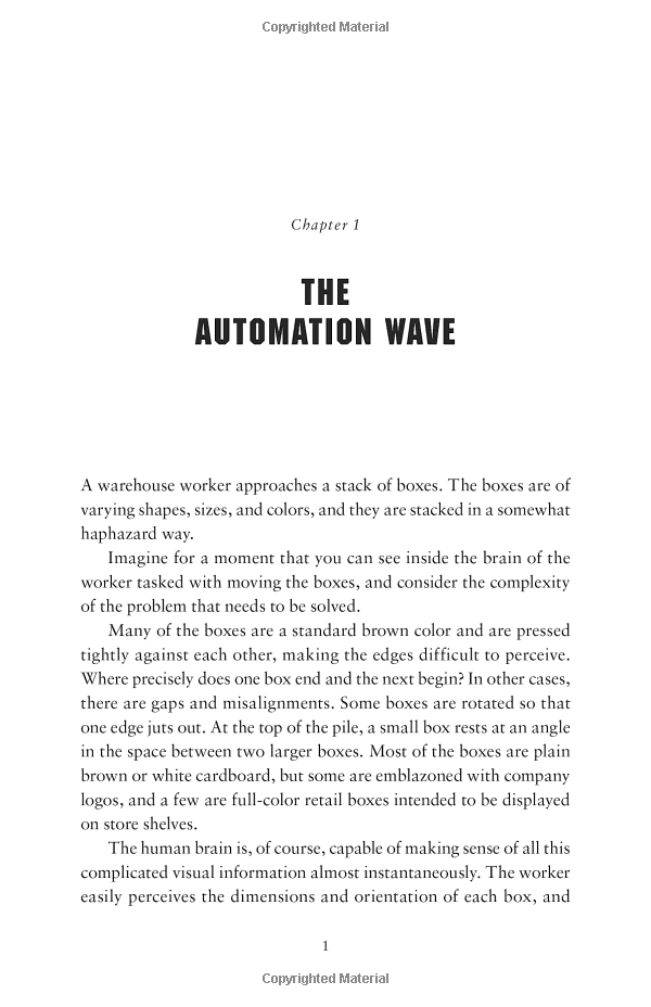 Rise Of The Robots: Technology And The Threat Of A Jobless Future