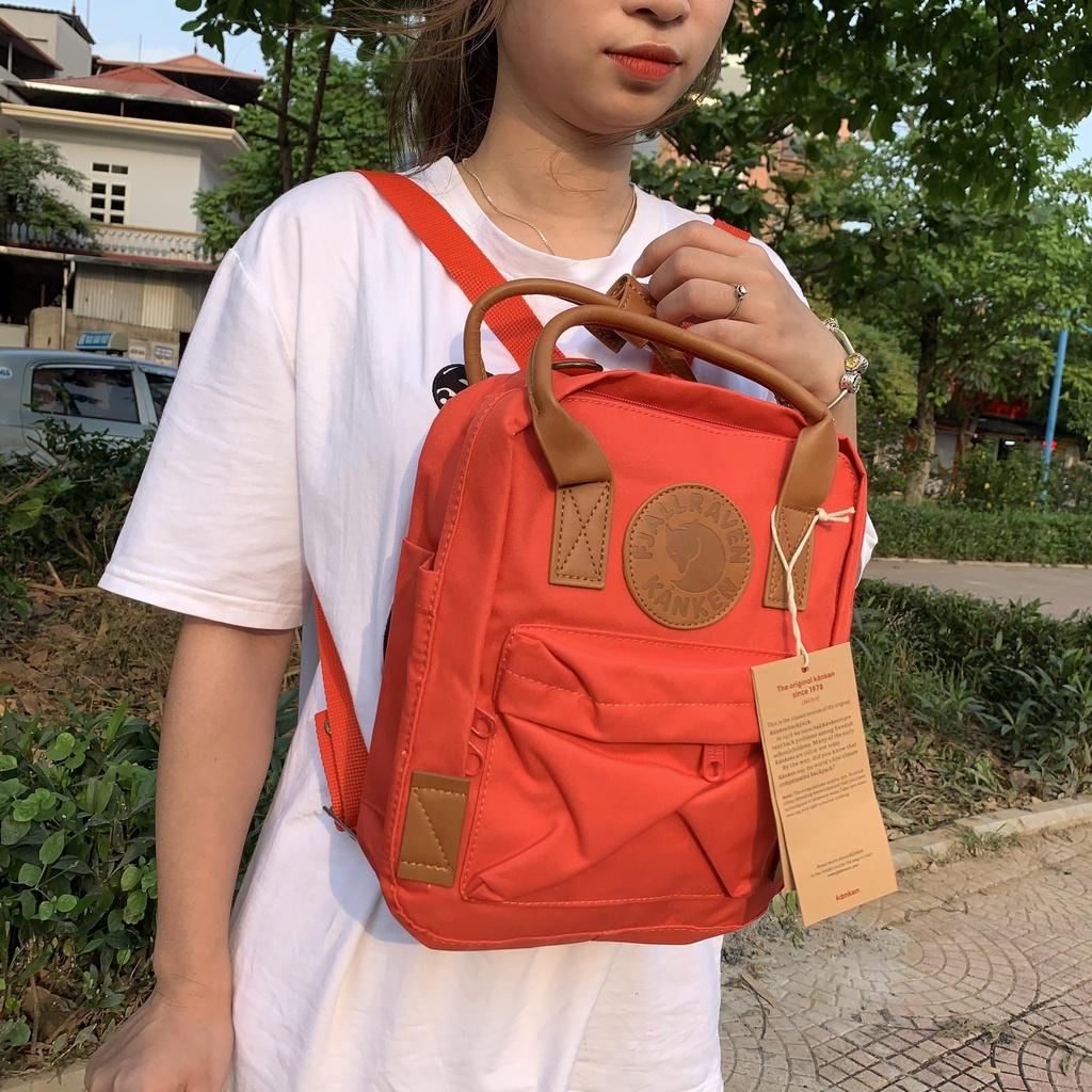 Balo mini No2 quai da thời trang đựng đồ du lịch nhỏ gọn xinh xắn, cho bé trai gái đi học mẫu giáo