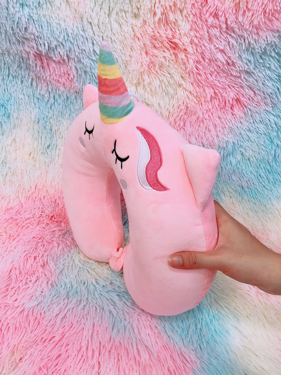 Gối kê cổ , chữ U Unicorn