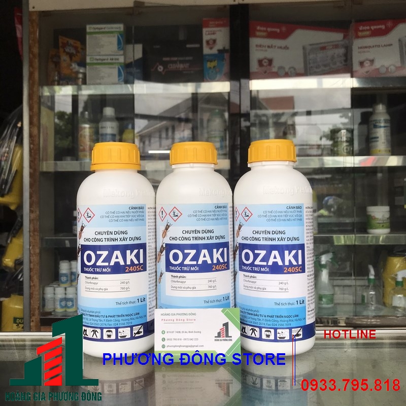 Thuốc diệt mối tận gốc hiệu quả cao Ozaki 240sc-1 lít