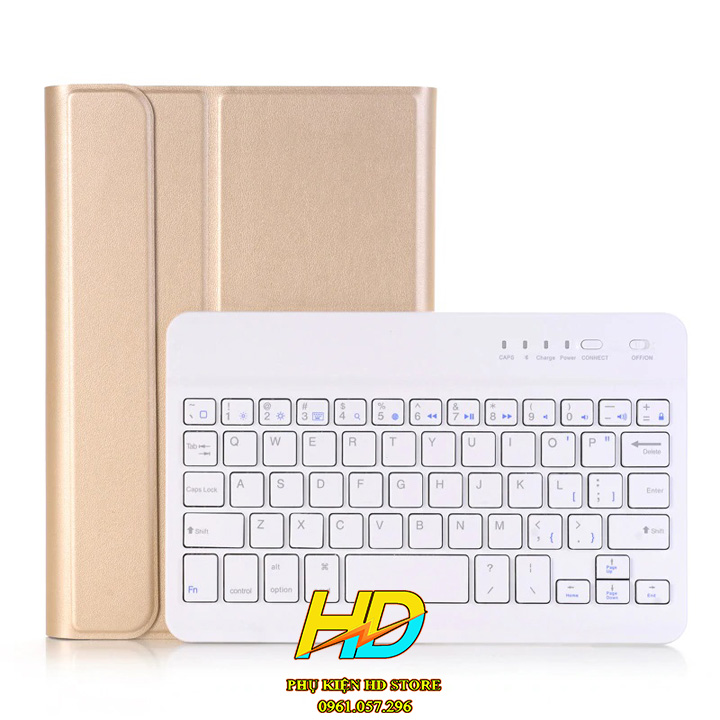 Bao Da Kèm Bàn Phím Cho Samsung Galaxy Tab S6 Lite 2022 10.4 inch P613/P619 Smart KeyBoard Kết Nối Bluetooth Thông Minh, Hỗ Trợ Đóng Mở Màn Hình - Hàng Nhập Khẩu