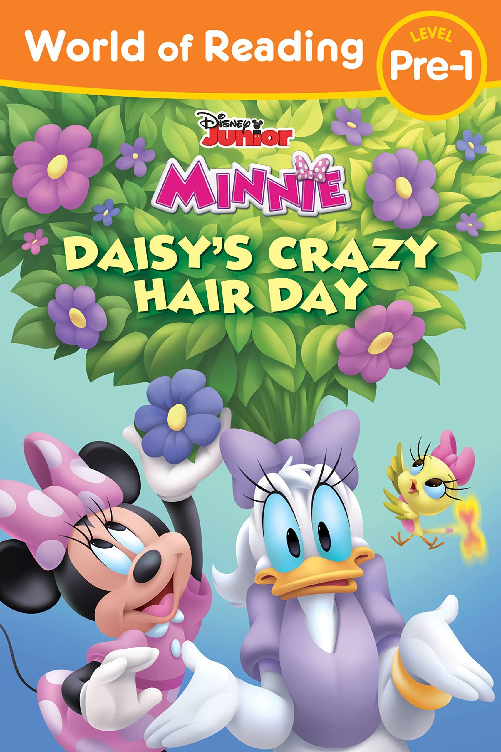 World Of Reading Level Pre-1: Minnie's BowToons: Daisy's Crazy Hair Day