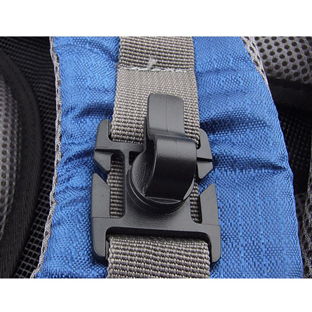 2xWater Bag Pipe Buckles Backpack Drinking Water Hose Hydration Tube Clips