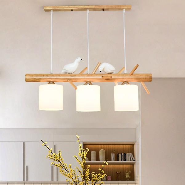Đèn thả LUKAKO trang trí nội thất sang trọng, độc đáo với 3 chế độ ánh sáng - kèm bóng LED chuyên dụng