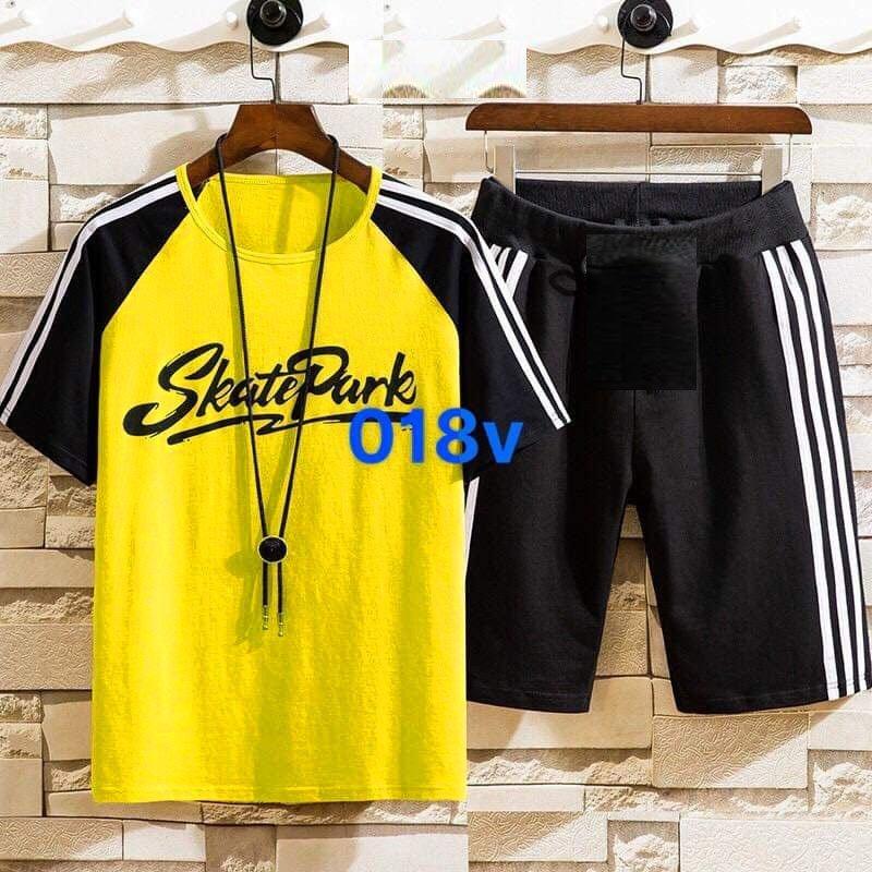 ĐỒ BỘ NAM THUN COTON SỌC THỂ THAO - NPX