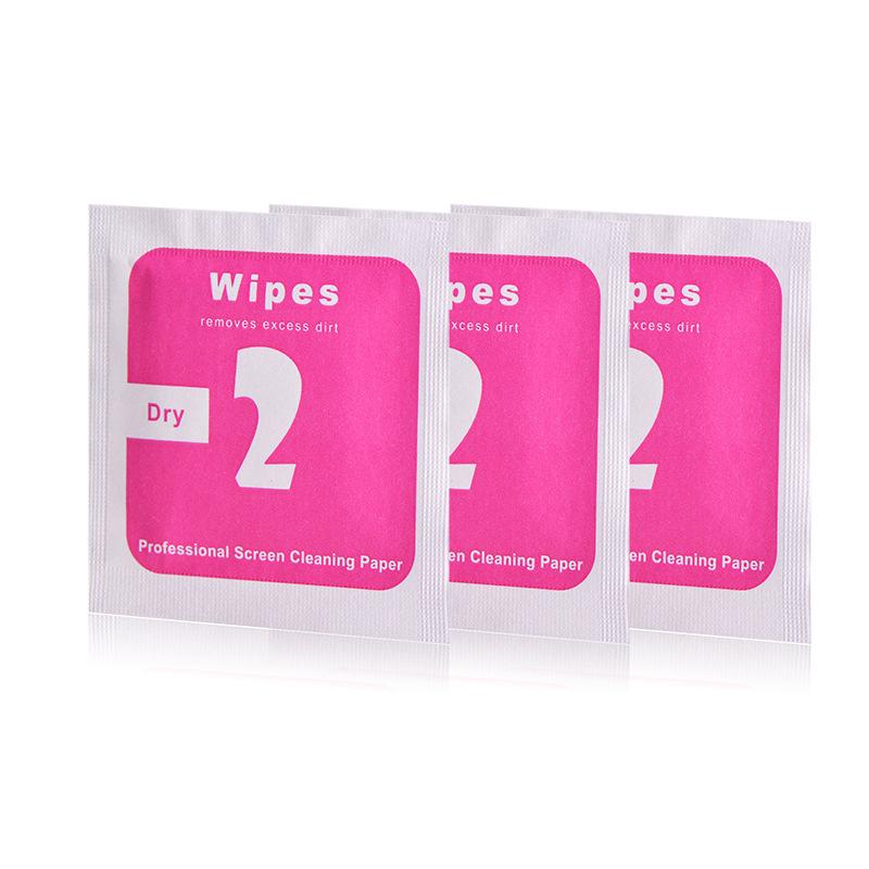 Mobile Phone Screen Wipes Dry Wet Removing fingerprints Cleaning Wipes