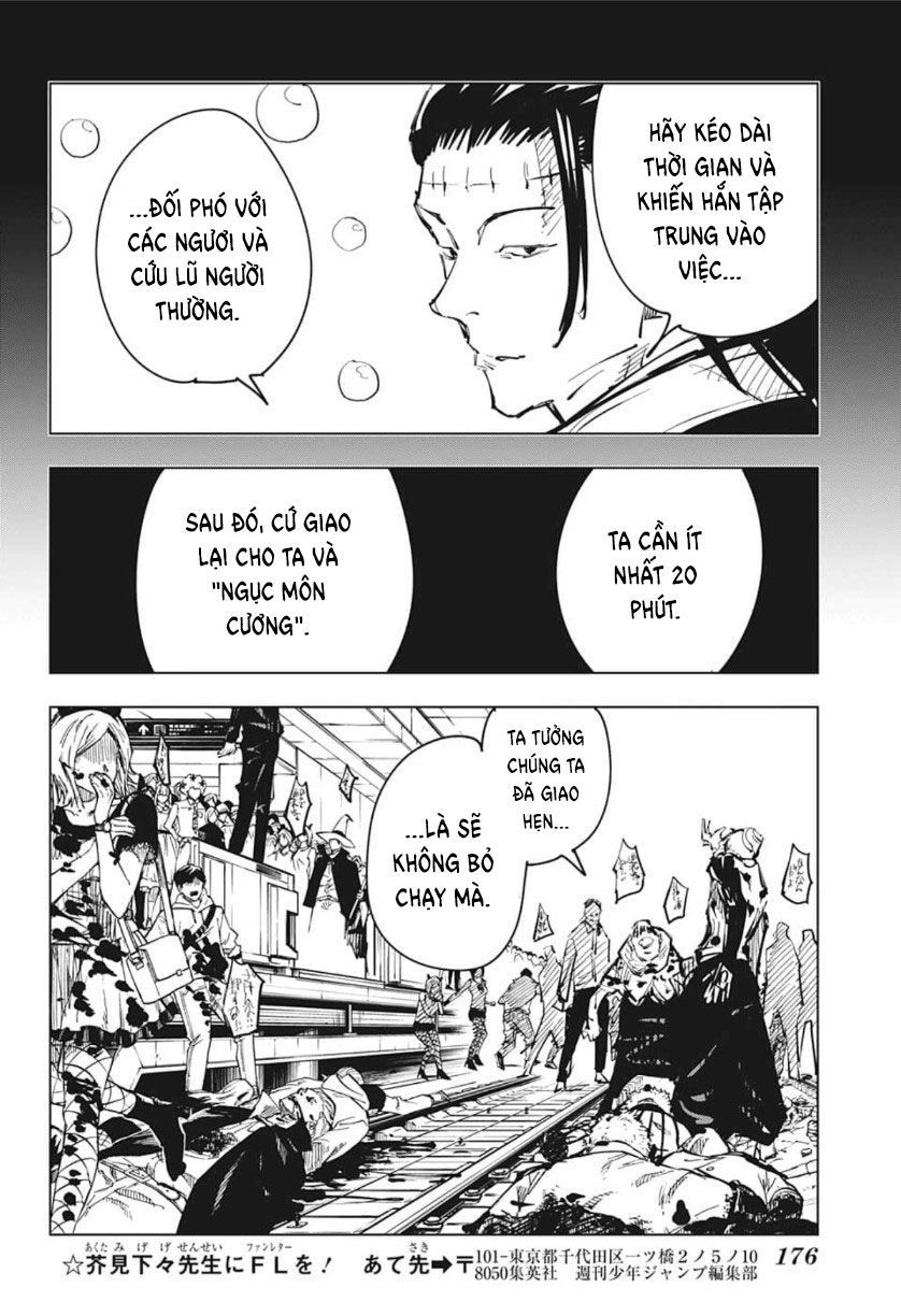 jujutsu kaisen - chú thuật hồi chiến chapter 84 17