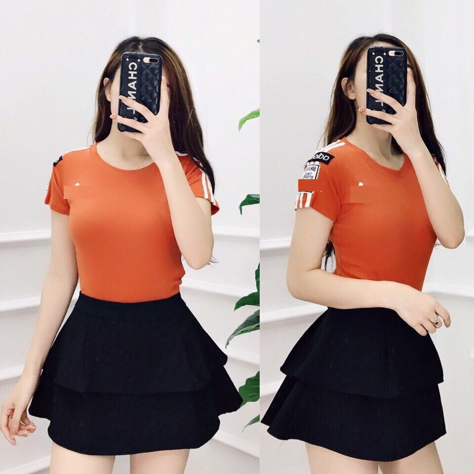 QUẦN VÁY 2 TẦNG CẠP CHUN THOẢI MÁI, CHẤT UMI CAO CẤP CO GIÃN NHẸ