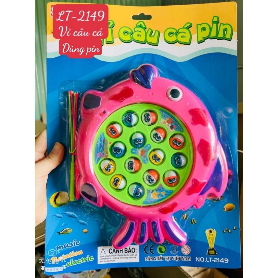Bộ câu cá phao Fishing Little Expert- 42 chi tiết có gắn nam châm bao gồm cần câu và bể phao 2 tầng