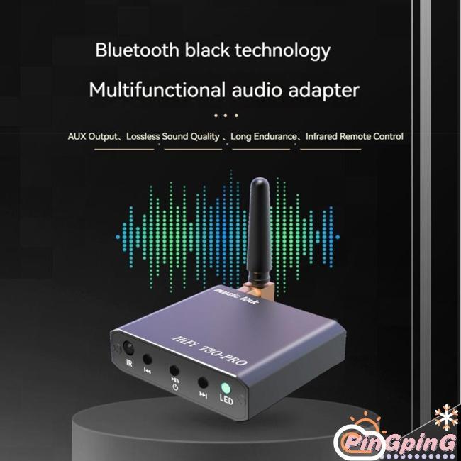 Thiết Bị Nhận Tín Hiệu Âm Thanh Bluetooth Không Dây 3.5mm T30