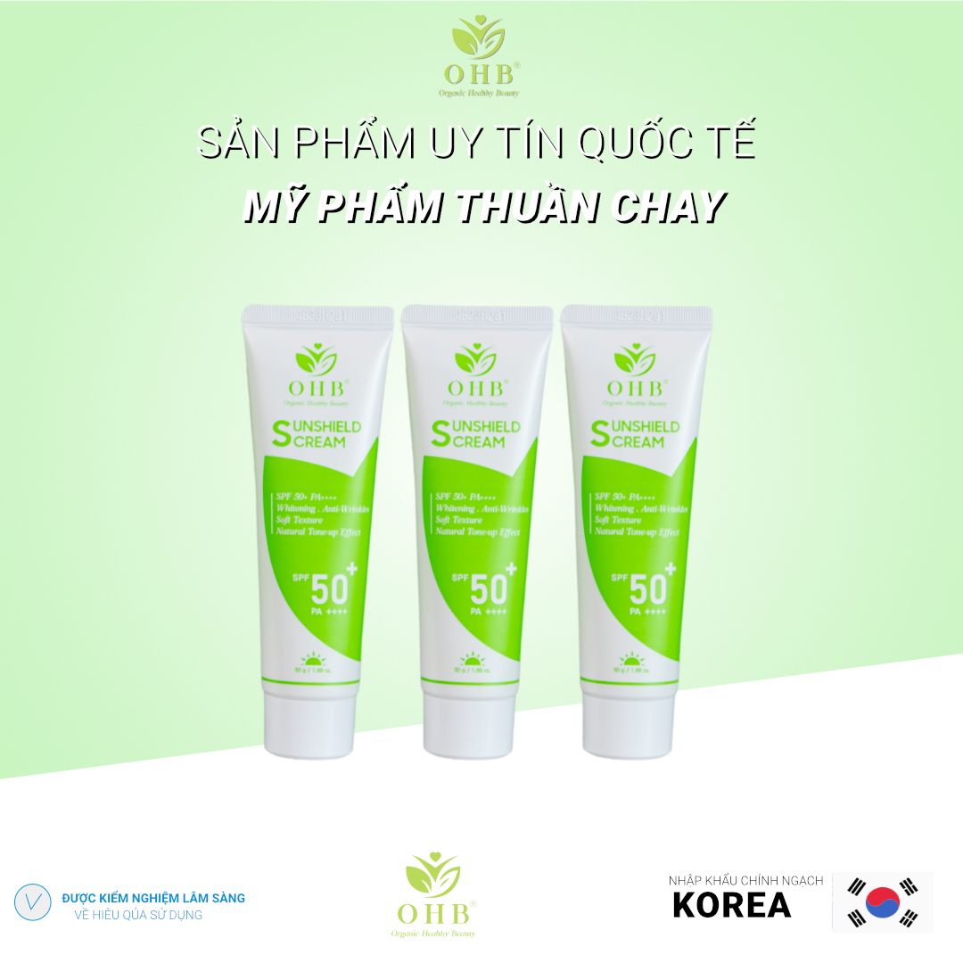 Kem chống nắng SunShield Cream OHB MADE IN KOREA 50g.