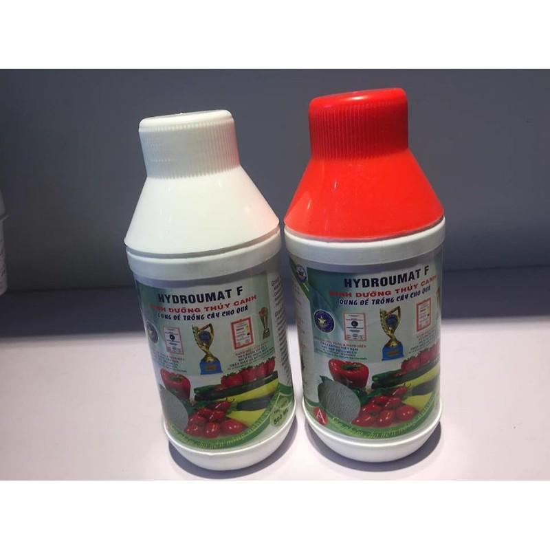 Bộ dung dịch thủy canh cho cây ăn quả cao cấp Hydro Umat F, dung dịch thủy canh Gia Viên