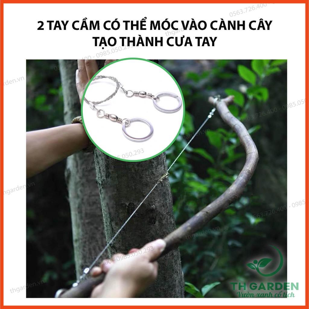 Cưa Dây Đa Năng 360 độ - Cưa Dây Sinh Tồn Tự Nhiên Không Thể Thiếu Cho Dân Phượt, Du Lịch Thám Hiểm