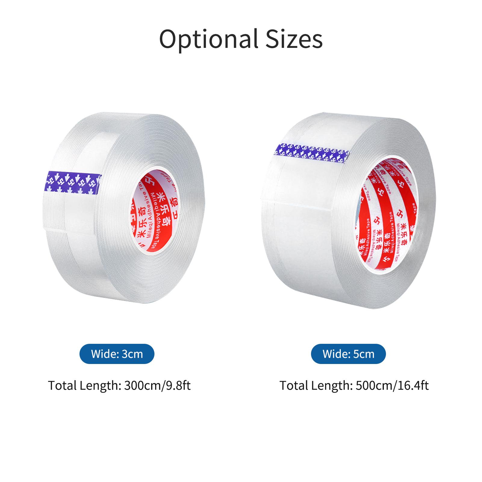 Nano Tape Heavy Duty Double Sided Mounting Adhesive Tape Washable Removable Tapes for Indoor Outdoor Walls Kitchen