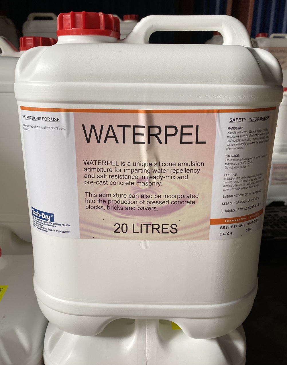 WaterPel hóa chất chống thấm vĩnh cửu - 1lit