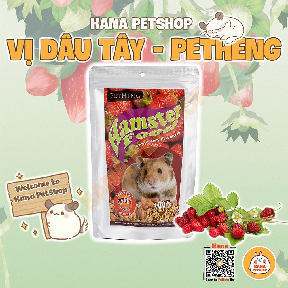 Thức Ăn Hamster Thức Ăn Pet Heng Vị Dâu Tây Hamster Food Thức Ăn Sóc,Thỏ,Bọ,Chinchialla ....