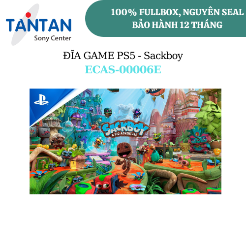 Đĩa game Playstion PS5 Sony - Sackboy A Big Adventure | Hàng chính hãng