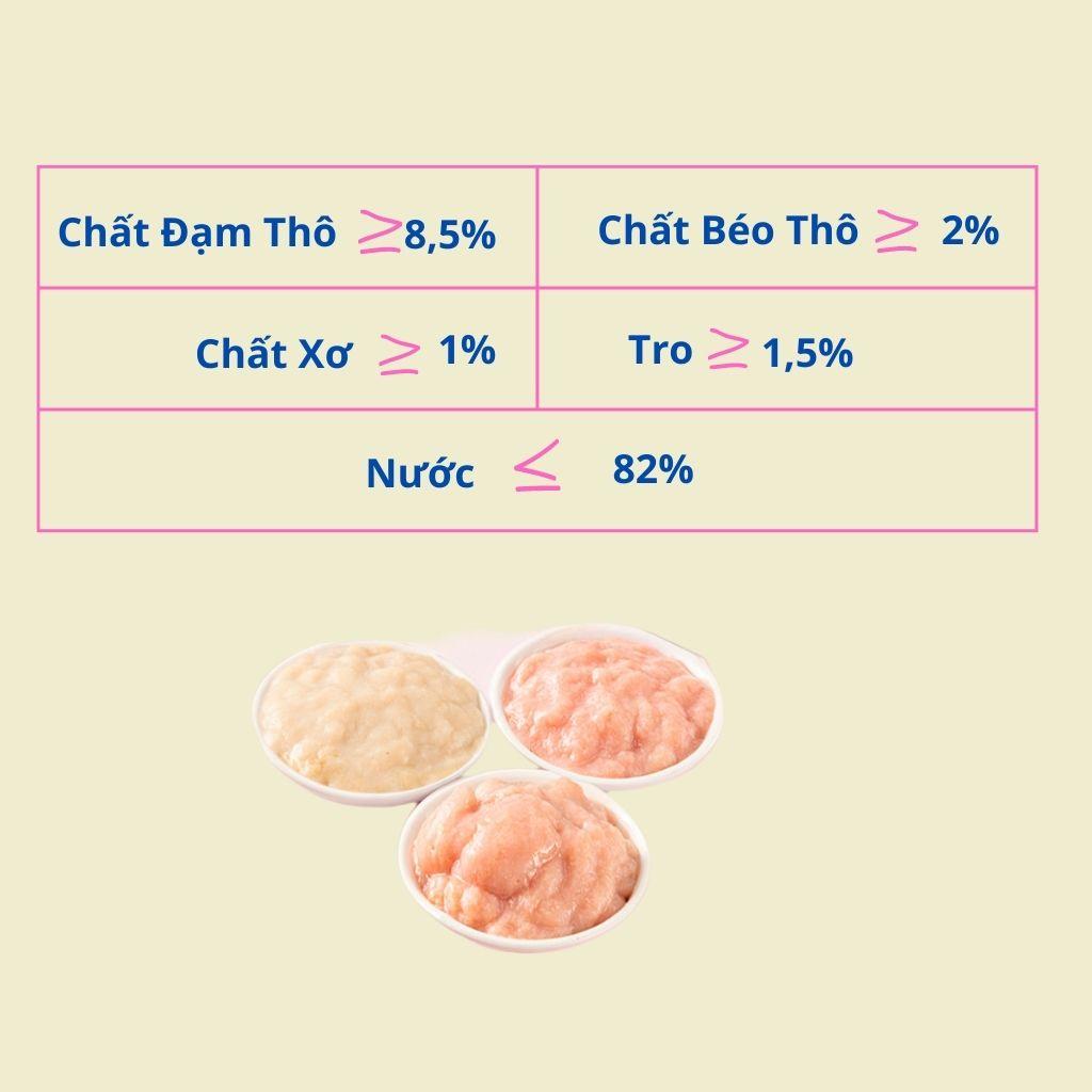 Súp thưởng dinh dưỡng PET SNACKS cho mèo - thanh 15g