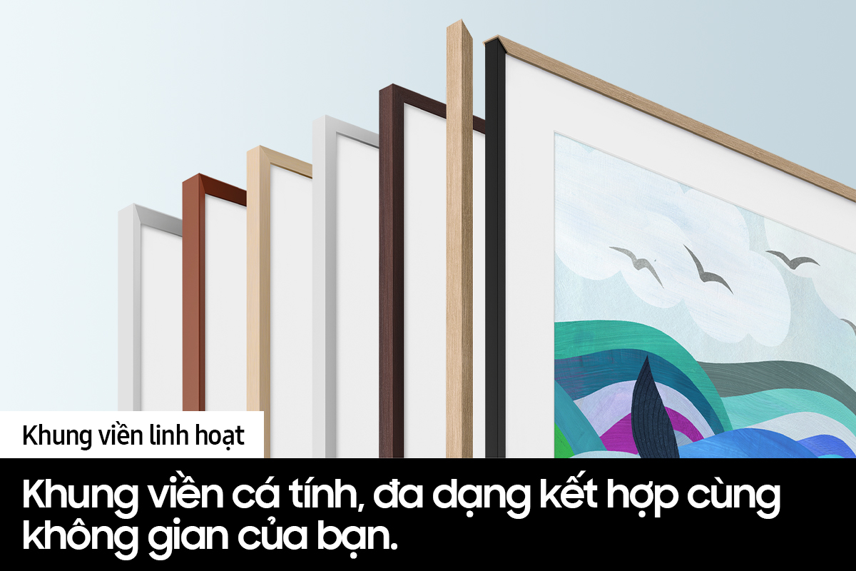 Smart Tivi QLED The Frame Samsung 4K 50 inch QA50LS03B - Model 2022