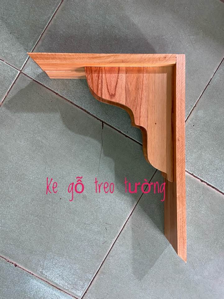 Bàn thờ treo tường Hoa Sen ngang 80CM