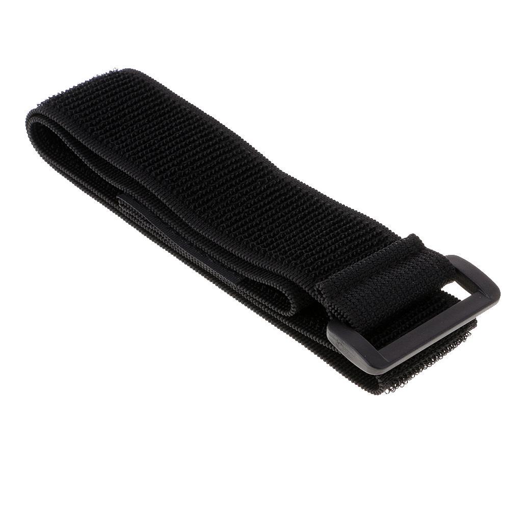 4x 67cm Cable Ties Strap W Buckle Hook Loop Fastener Sticky Tapes Organizer