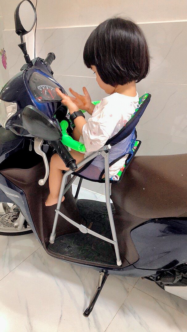 GHẾ NGỒI XE TAY GA ĐỦ CÁC LOẠI XE CHO BÉ , GHẾ GA XẾP SẮT SƠN TĨNH ĐIỆN