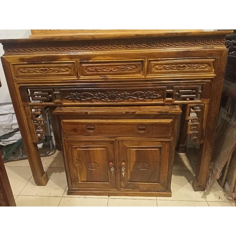 Cặp Bàn Thờ gỗ Chiu Liu - Cẩm Thị 154cm giá 9tr/ Cặp  0388.639.288